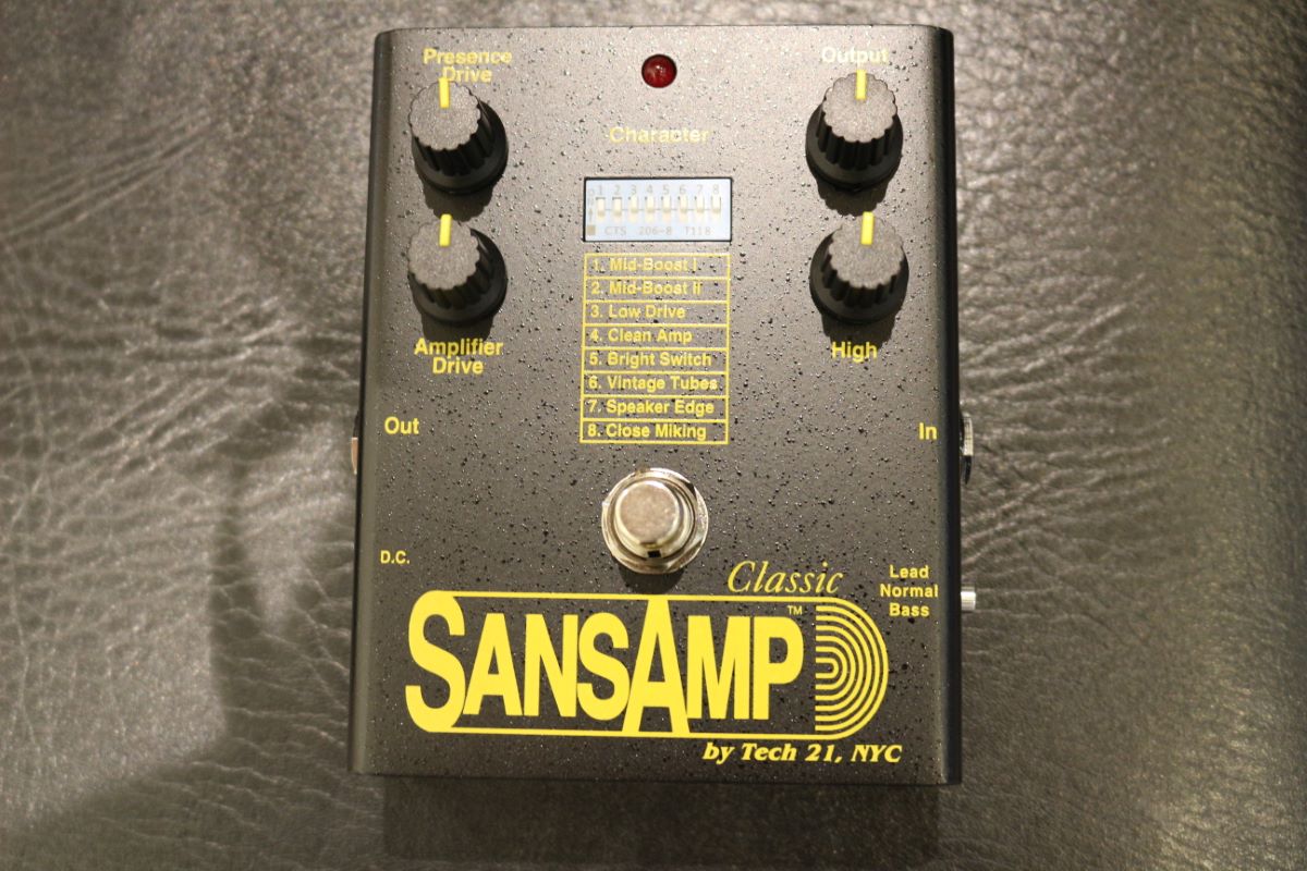 Tech21 SA1 -SansAmp Classic- エフェクターサンズアンプクラシック ...