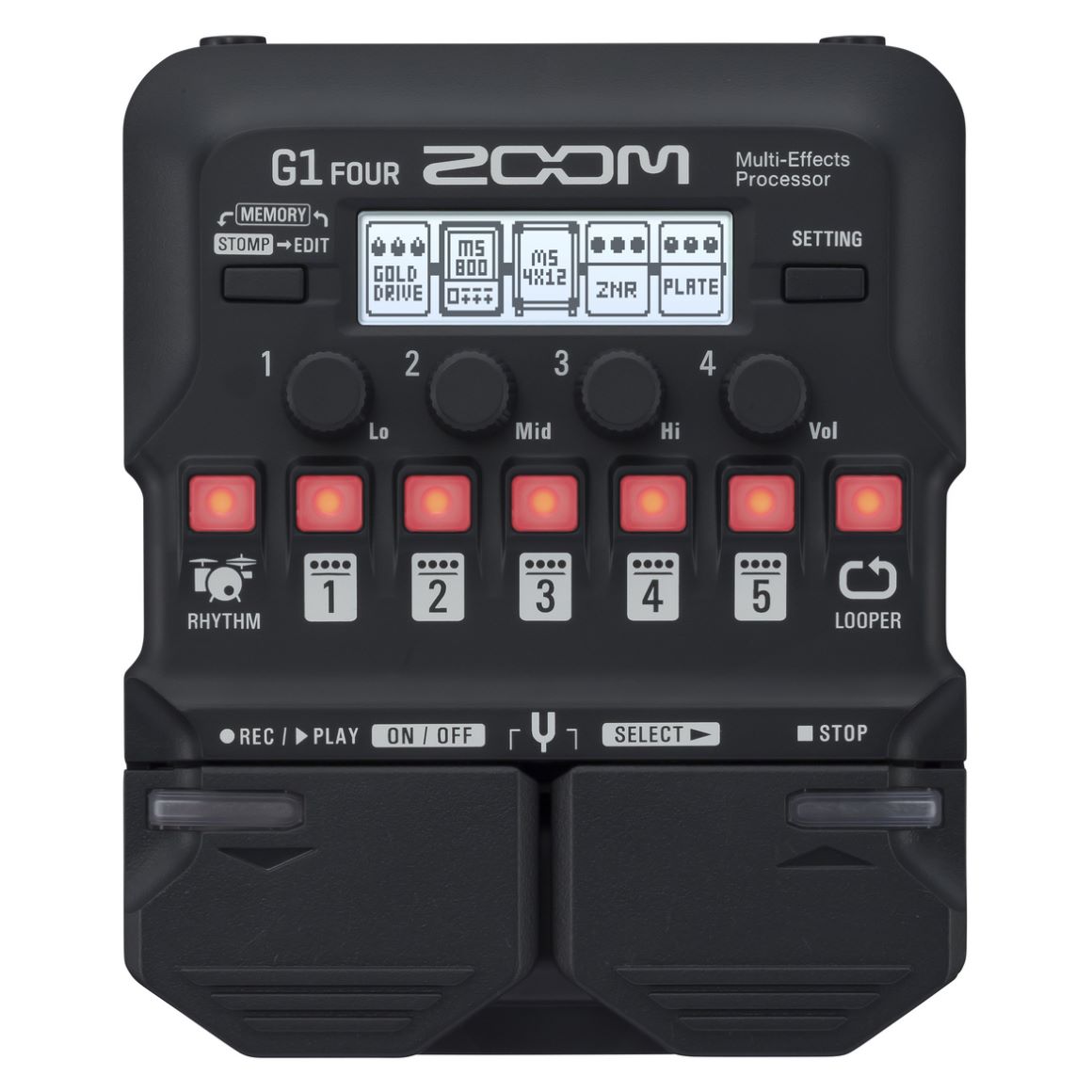 ZOOM G1 FOUR Multi-Effects Processor
