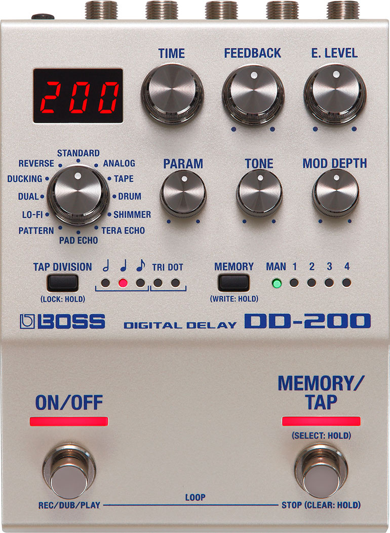 Boss DD-200 デジタルディレイ - レコーディング/PA機器
