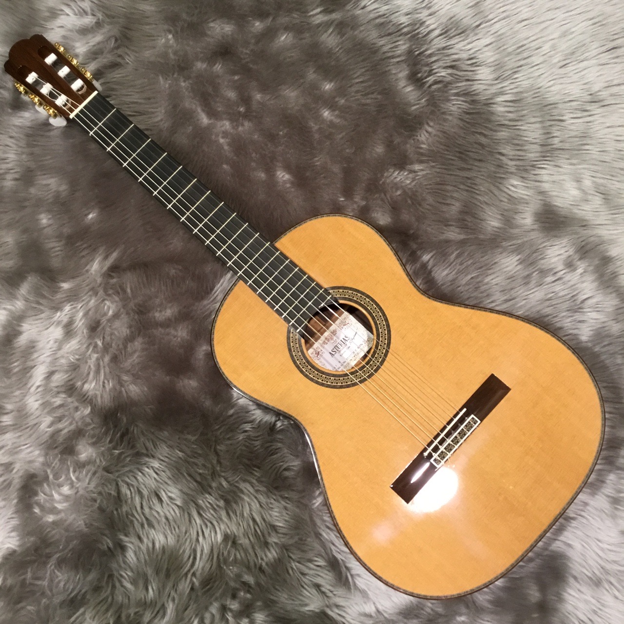 【売り切れ】クラシックギター ハードケース ASTURIAS カスタムC アストリアス アストリアスギター guitar classical 美品 ケース付き custom c 本体