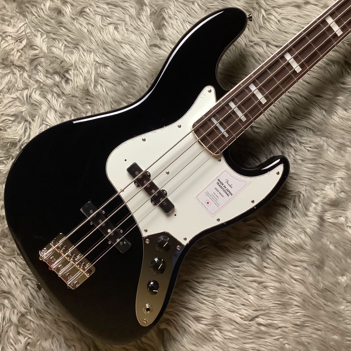 Fender 2021 Collection MIJ Traditional Late 60s Jazz Bass BLK 