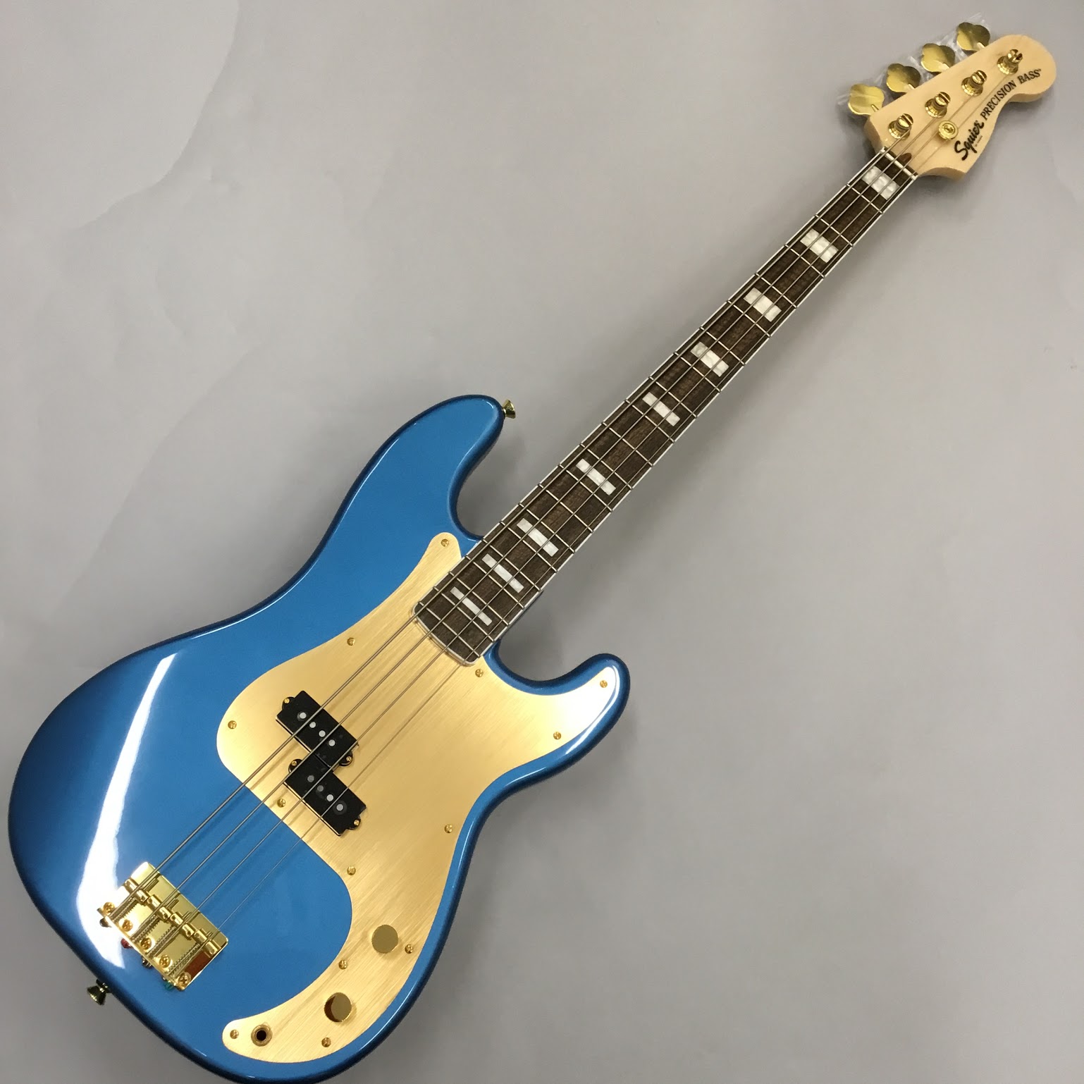 Squier by Fender 40th Anniversary Precision Bass Gold Edition Lake