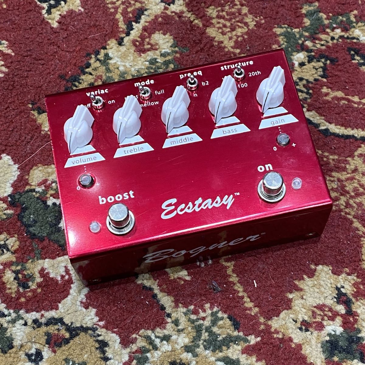 Bogner Ecstasy Red ボグナー オーバードライブディストーション