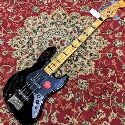 Squier by Fender  Classic Vibe ’70s Jazz Bass V Maple Fingerboard Black エレキベース ジャズベース 5弦 スクワイヤー / スクワイア 【 イオンモール伊丹昆陽店 】