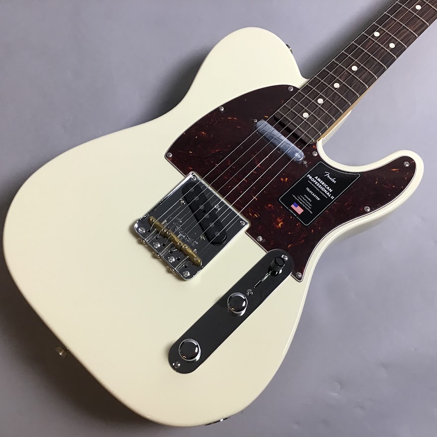 Fender American Professional II Telecaster Rosewood Olympic White