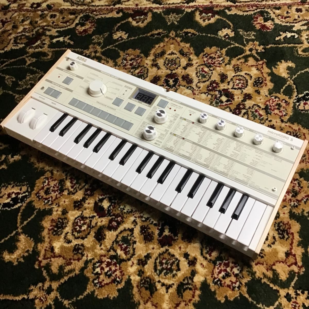 KORG microKORG S MK-1S スピーカー内蔵シンセ - 鍵盤楽器
