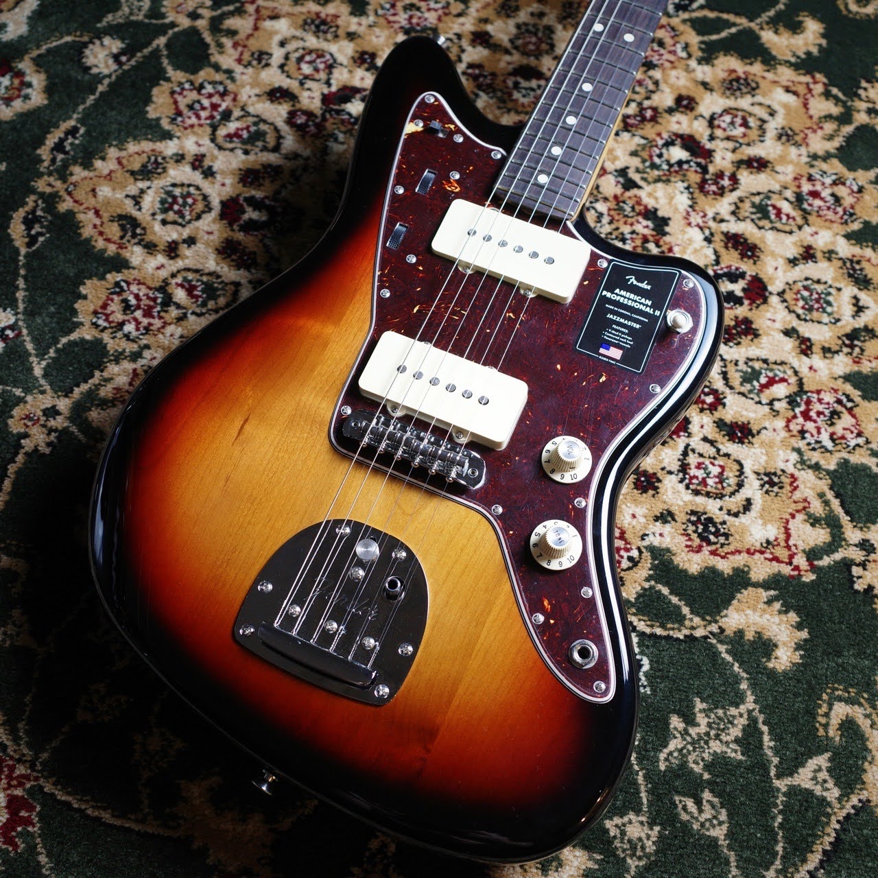Fender American Professional II Jazzmaster 3-Color Sunburst ...