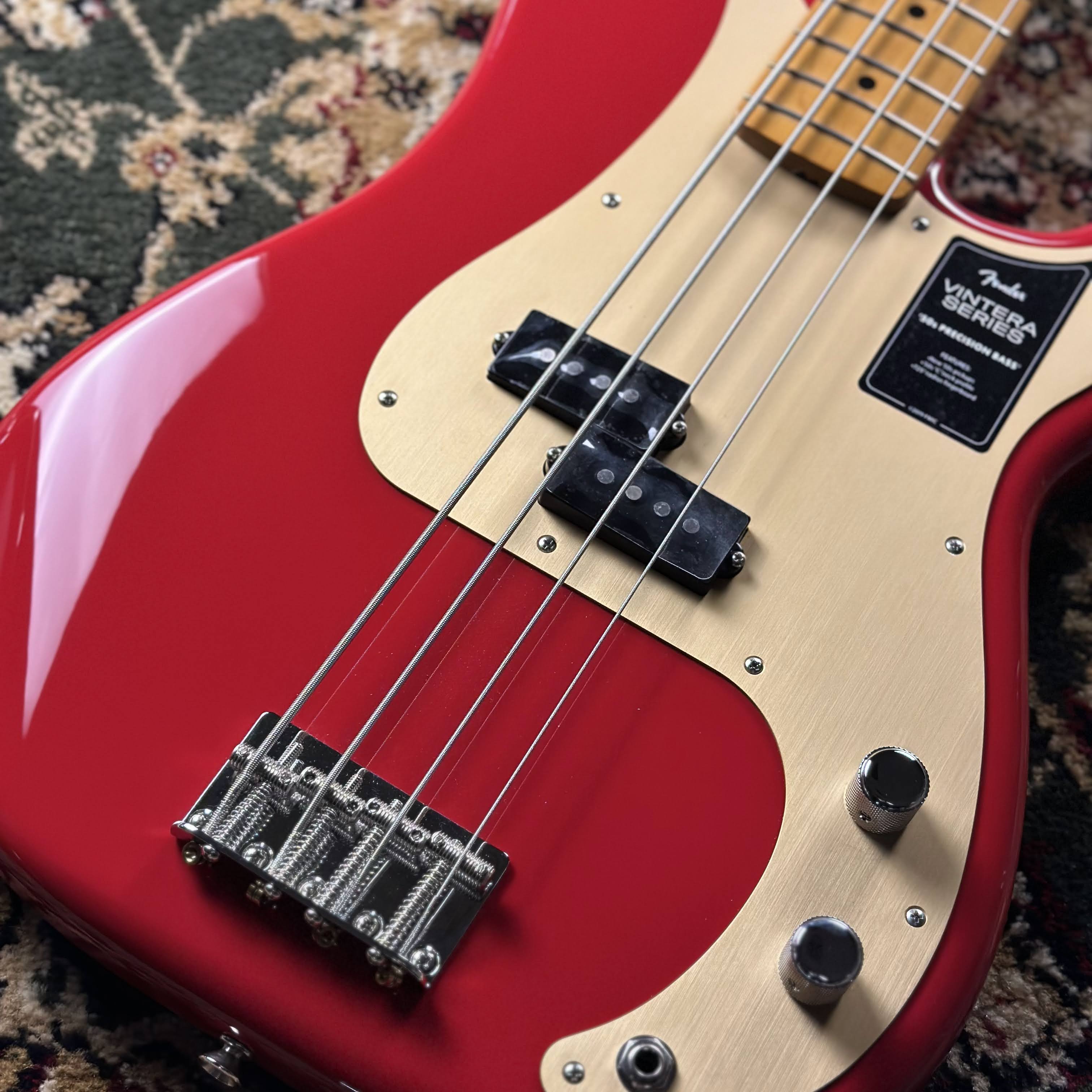 Fender Vintera 50s Precision Bass Maple Fingerboard Dakota Red プレシジョンベース  フェンダー 【 アミュプラザ博多店 】 | 島村楽器オンラインストア