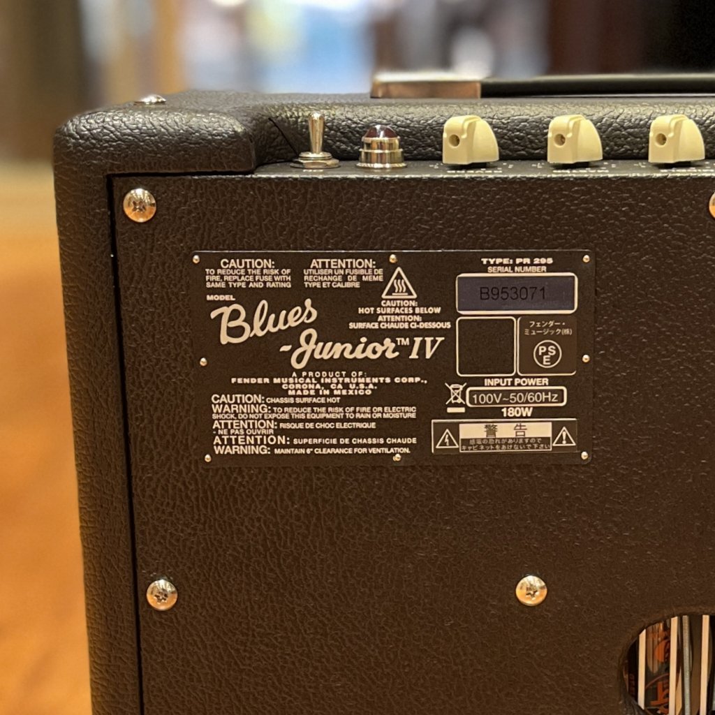 Fender Blues Junior IV ギターアンプ ブルースジュニア4 【2023年8月 