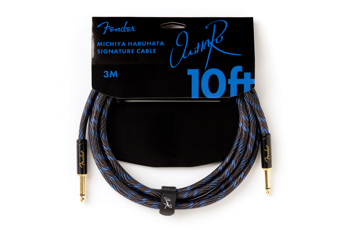 Fender Michiya Haruhata Signature Cable 10feet 約3m ギターケーブル シールド  【数量限定】春畑道哉シグネチャー フェンダー 【 ららぽーと甲子園店 】