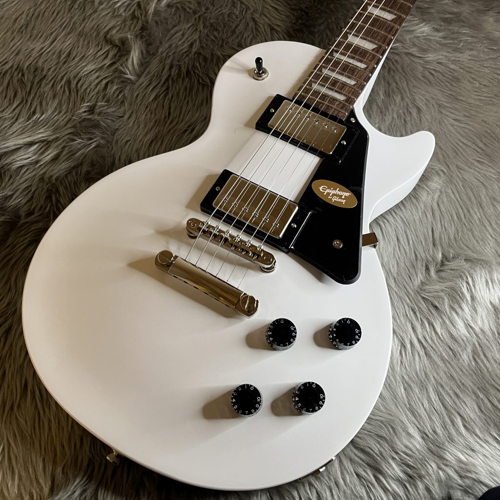Epiphone Les Paul Studio Alpine White エレキギター レスポール 
