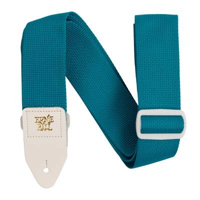 ERNiE BALL  TEAL & WHITE POLYPRO GUITAR STRAP ポリプロ・ストラップP05349 アーニーボール 【 ららぽーと甲子園店 】