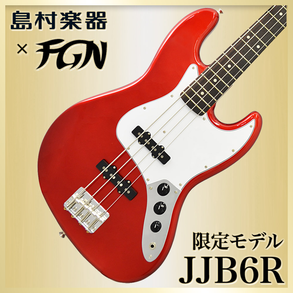 【5024】 FGN フジゲン precision bass 赤 富士弦