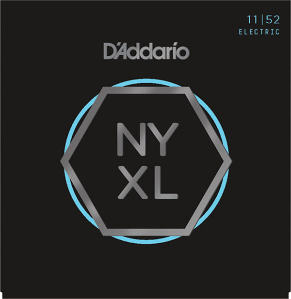 D'Addario NYXL1152 11-52 ミディアムトップヘビーボトムエレキギター
