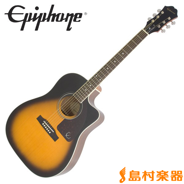 Epiphone AJ-220SCE VS(ビンテージサンバースト) エレアコギター