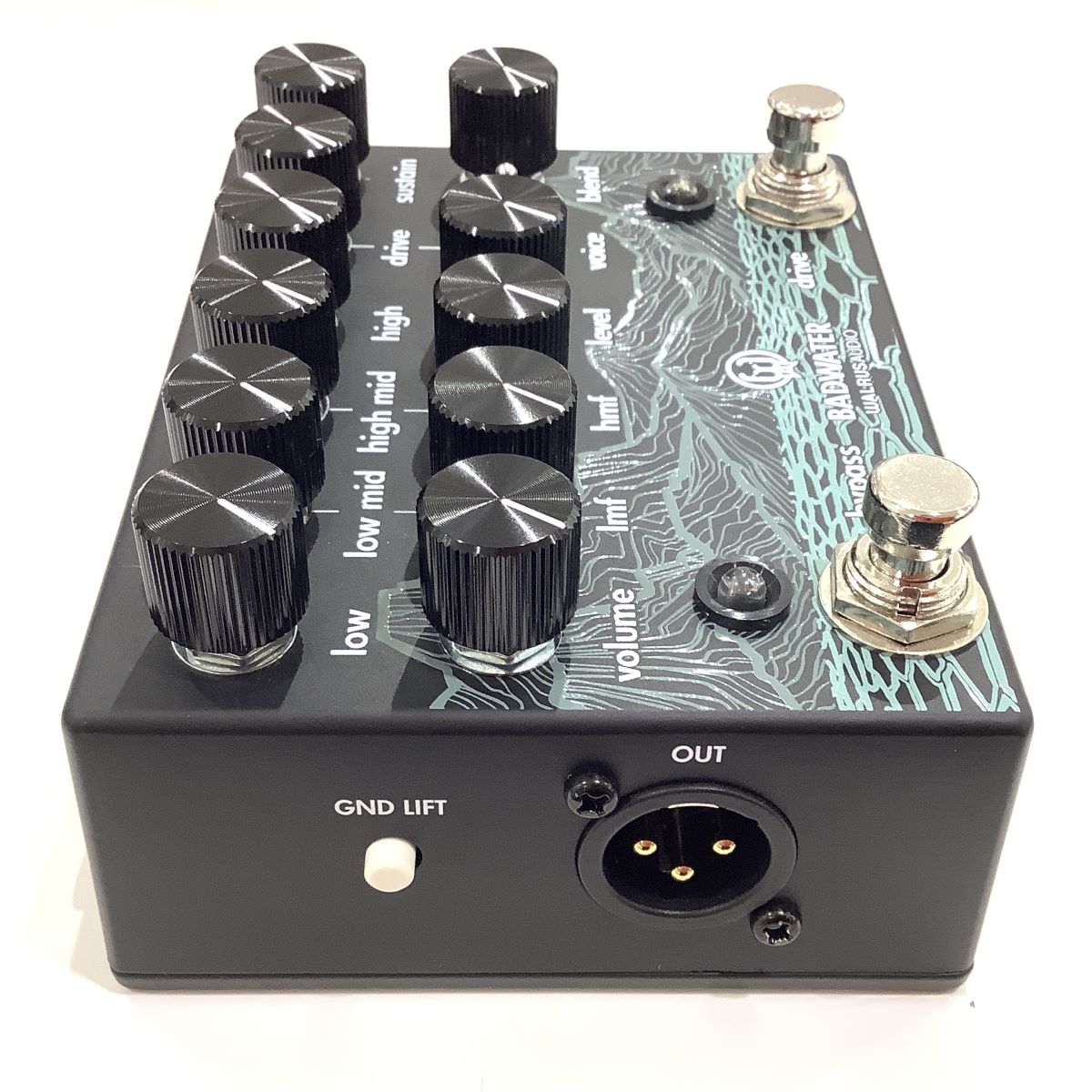 WALRUS AUDIO Badwater Bass Pre-amp and D.I. ベースプリアンプ WAL 
