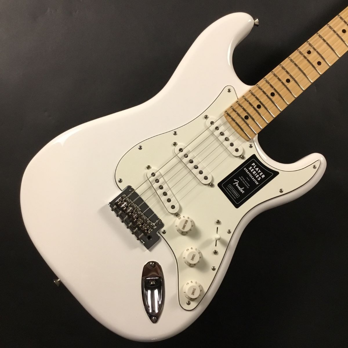 Fender Player Stratocaster Maple Fingerboard Polar White エレキ 