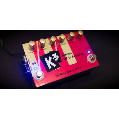 Miura Guitars USA K3 Preamp & DI box K3 Preamp & DI【ミウラギターズ】 ミウラギターズ 【  梅田ロフト店 】