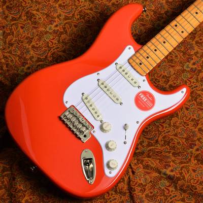 Squier by Fender Classic Vibe ’50s Stratocaster Maple Fingerboard Fiesta  Red ストラトキャスター スクワイヤー / スクワイア 【 梅田ロフト店】