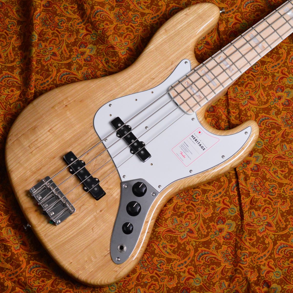 Fender Made in Japan Heritage 70s Jazz Bass Maple Fingerboard ...