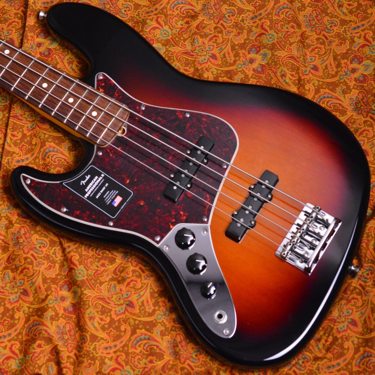 Fender American Professional II Jazz Bass Left-Hand, Rosewood 