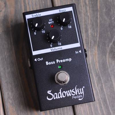Sadowsky SAC PED SBP 2 V2 Bass Preamp コンパクトエフェクター ベースプリアンプ サドウスキー 【 梅田ロフト店 】