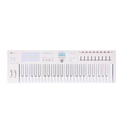 ARTURIA  KeyLab Essential 49 MK3 (Alpine White) 49鍵盤 限定カラー MIDIキーボード コントローラー USB アートリア 【 梅田ロフト店 】