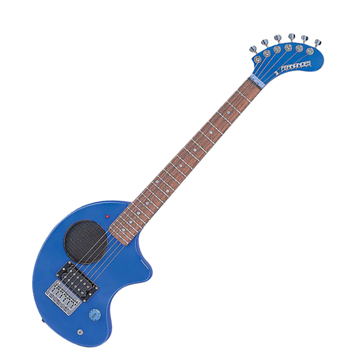 FERNANDES ZO-3 BLUE スピーカー内蔵ミニエレキギター ブルー ソフト