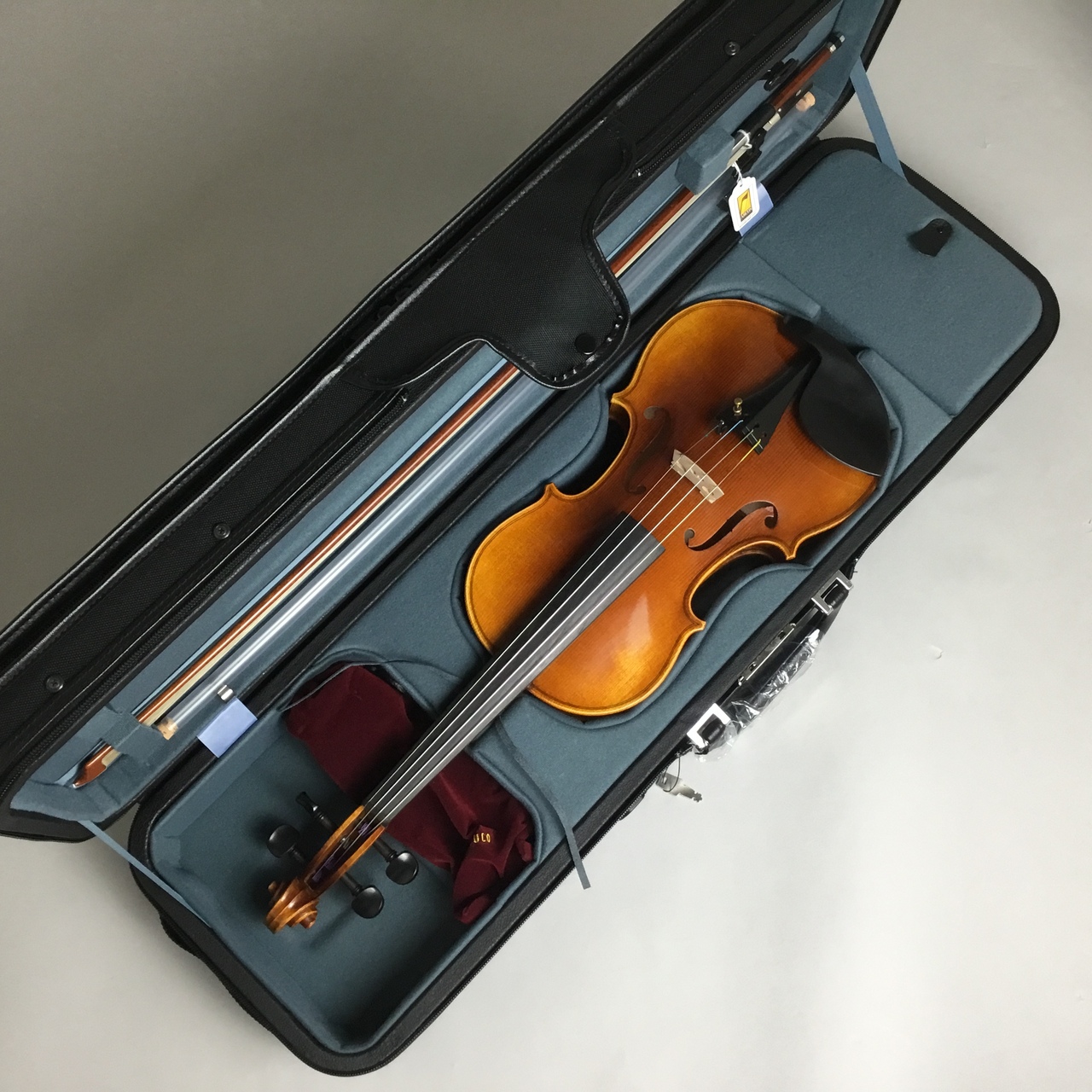 2015年製 Anton Prell NO.3 ドイツ製バイオリンセット - 楽器/器材