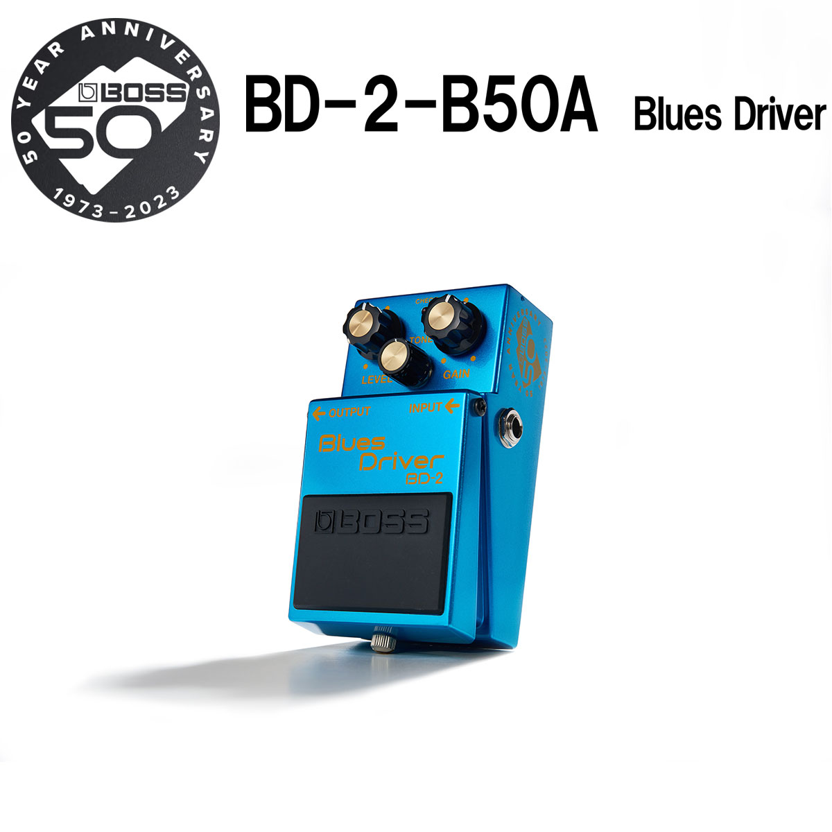 BOSS BD-2-B50A 50th Anniversary Pedals 【メタリック塗装筐体】【銀 ...