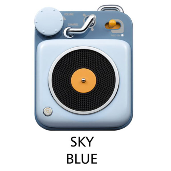 MUZEN Button (sky blue) Bluetoothスピーカー ポータブルスピーカー ミューゼン 【 イオンモール名古屋茶屋店 】