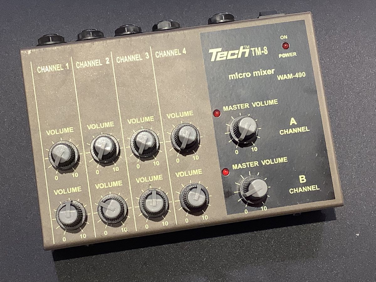 TECH TM-8 マイクロミキサー 本店 - DJ機器