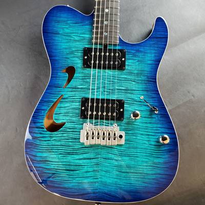 T's Guitars  DTL-Hollow22 / Tanzanite Blue【現物画像】 ティーズギター 【 イオンモール筑紫野店 】