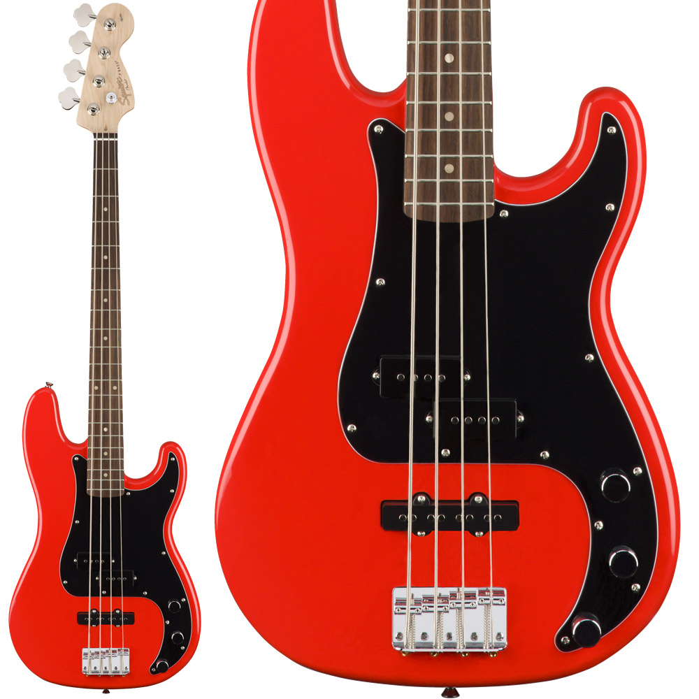 Squier by Fender Affinity Series Precision Bass PJ Race Red