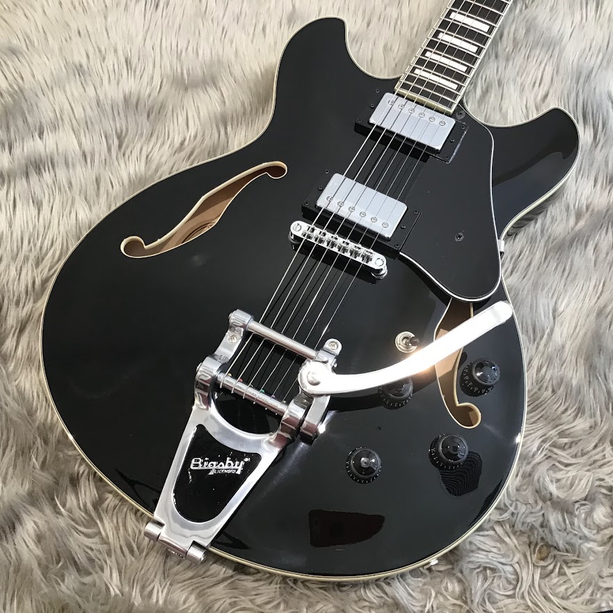 Ibanez AS103T Black セミアコギター 島村楽器オリジナルモデル 