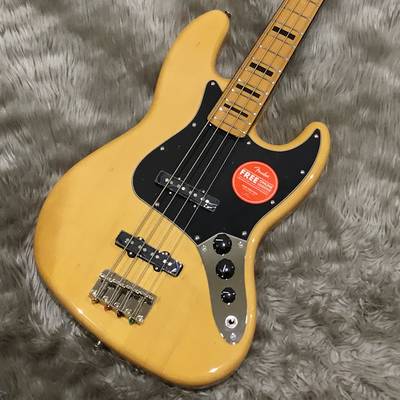 Squier by Fender  Classic Vibe ’70s Jazz Bass Maple Fingerboard Natural エレキベース ジャズベース スクワイヤー / スクワイア 【 ららぽーとＥＸＰＯＣＩＴＹ店 】