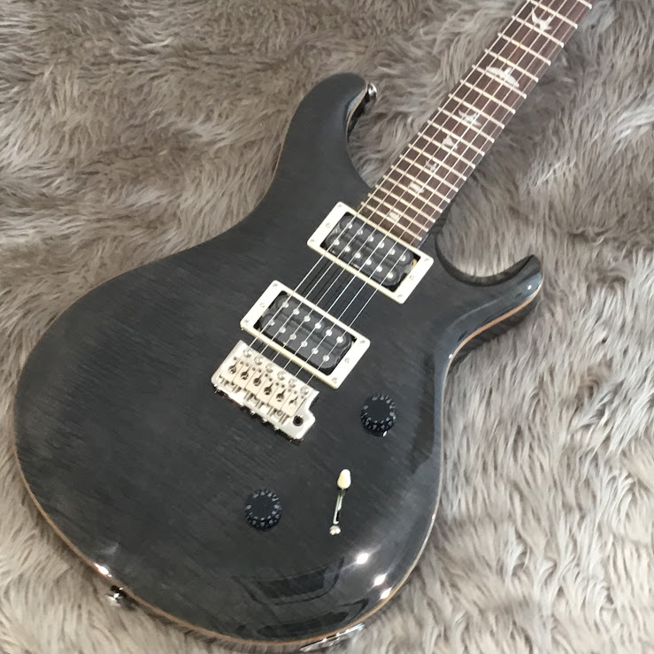 ギターPRS SEcustom24 Gray Black エレキギター