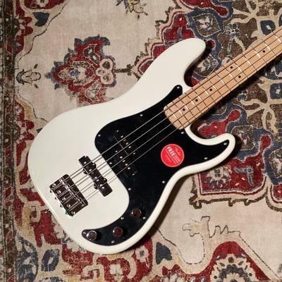 Squier by Fender  【現物画像】Affinity Series Precision Bass PJ Maple Fingerboard Black Pickguard Olympic White エレキベース プレシジョンベース スクワイヤー / スクワイア 【 セブンパークアリオ柏店 】