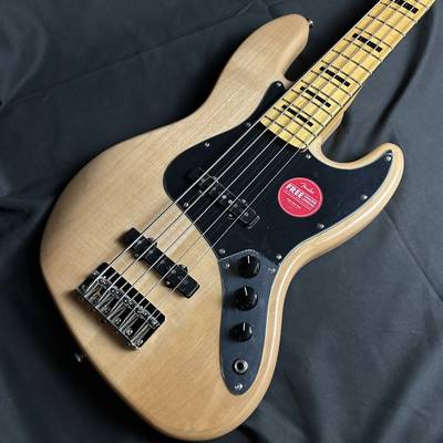 Squier by Fender  Classic Vibe ’70s Jazz Bass V Maple Fingerboard Natural エレキベース ジャズベース 5弦 スクワイヤー / スクワイア 【 ららぽーと湘南平塚店 】