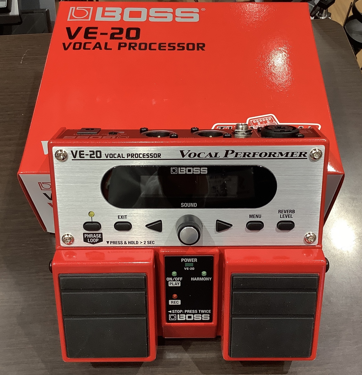 BOSS VE-20 VOCAL PROCESSOR 箱 説明書付き-
