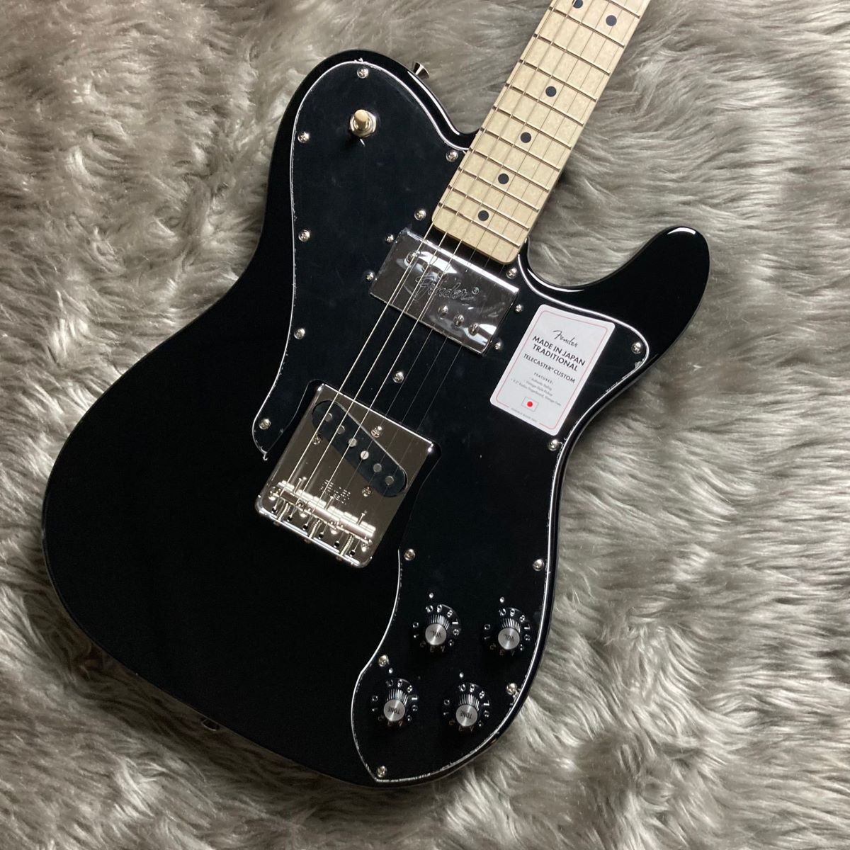 Fender Made in Japan Traditional 70s Telecaster Custom Maple Fingerboard  Black エレキギター テレキャスター フェンダー 【 ららぽーと新三郷店 】 | 島村楽器オンラインストア
