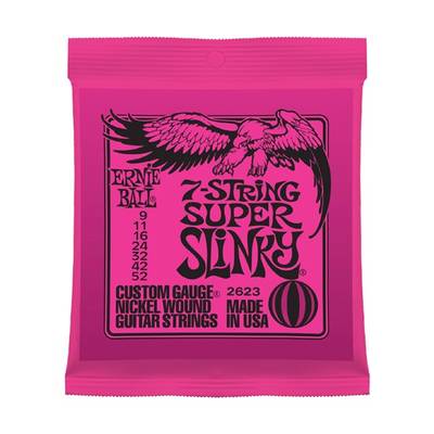 ERNiE BALL 2623 09-52 7-STRING スーパースリンキー7弦エレキ