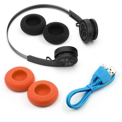 JLAB AUDIO  Rewind Wireless Retro Headphones (ブラック) ワイヤレスヘッドホン ジェイラブオーディオ 【 あべのａｎｄ店 】