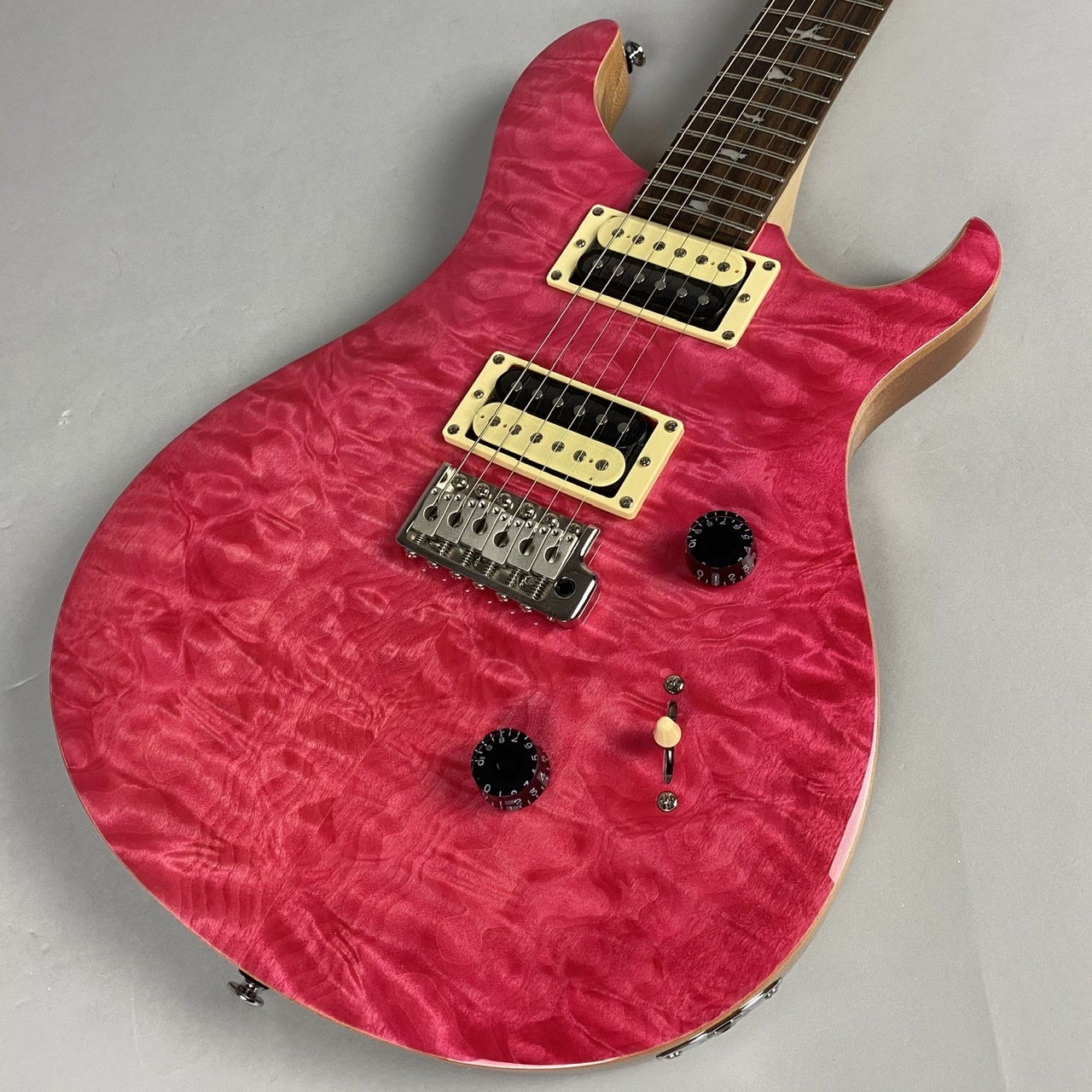 PRS SE Custom 24 Japan Limited Pink EMG 新作多数 - ギター