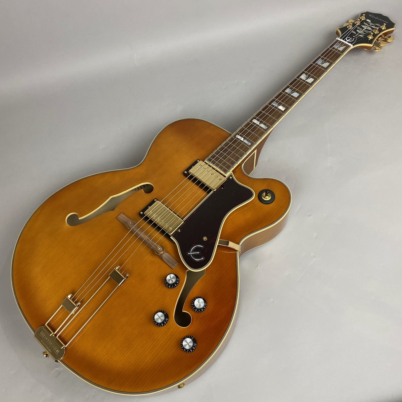 Epiphone The Broadway Vintage Natural エレキギター エピフォン