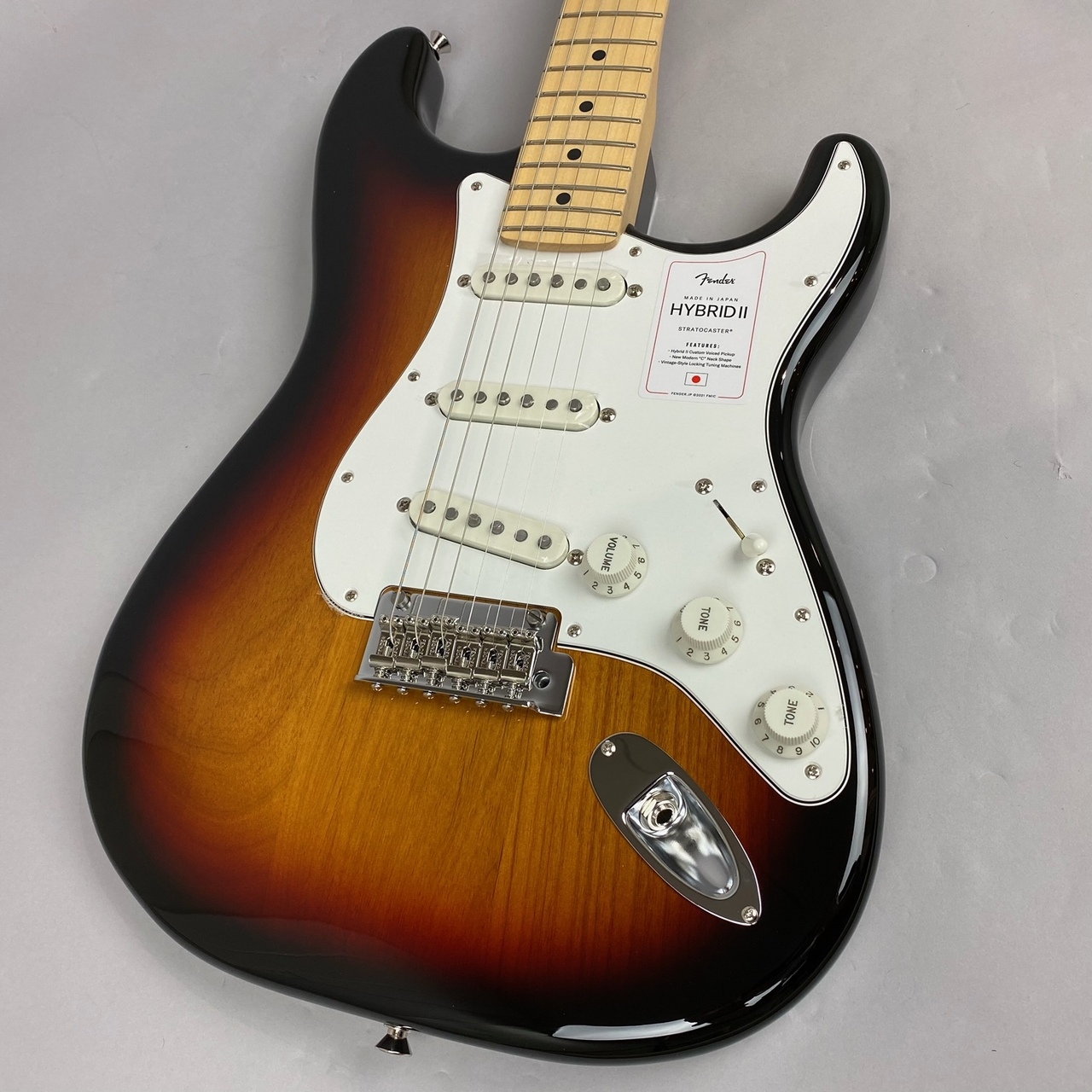 Fender Hybrid II Stratocaster , Maple Fingerboard, 3-Color