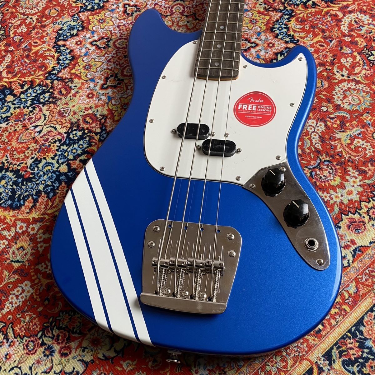 Squier by Fender FSR Classic Vibe '60s Competition Mustang Bass 
