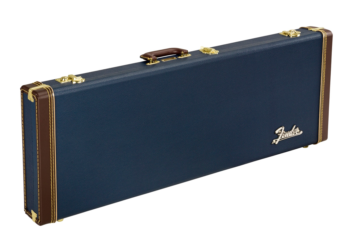 Fender Classic Series Wood Case Strat/Tele Navy Blue エレキギター用ハードケース ST/TL用  フェンダー 【 マークイズ福岡ももち店 】
