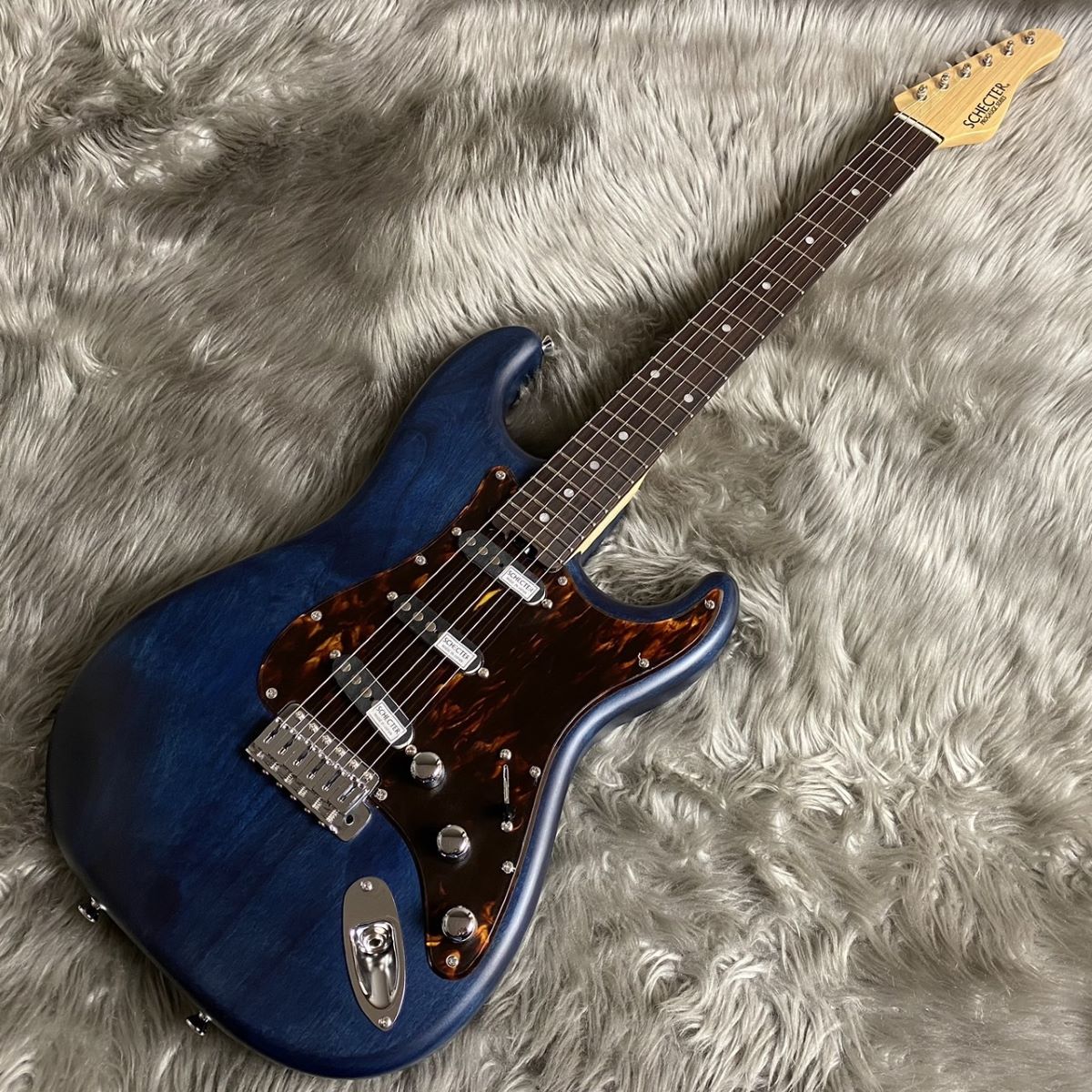 SCHECTER PS-S-ST-AL/PBT/R(Pacific Blue Tint) 【現物画像】 シェクター 【 マークイズ福岡ももち店 】 |  島村楽器オンラインストア