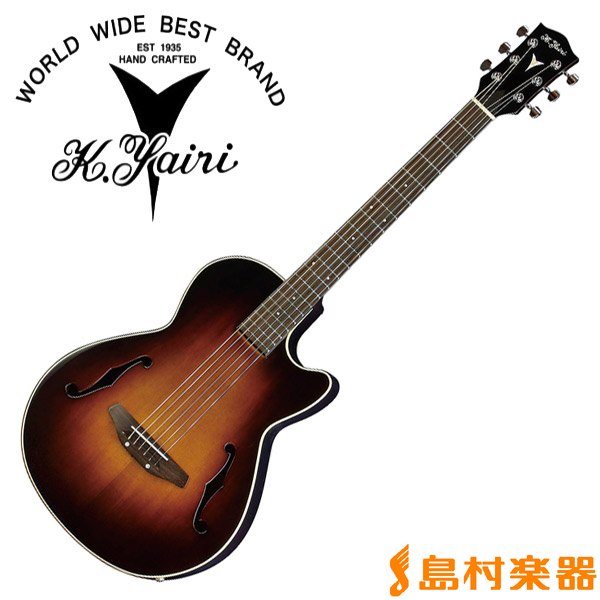 K.Yairi KYF-1 エレアコギター エレクトリックシリーズ BS Kヤイリ